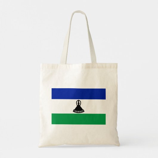 Tote Bag Drapeau du Lesotho (Dos)
