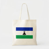 Tote Bag Drapeau du Lesotho (Devant)