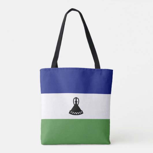 Tote Bag Drapeau du Lesotho (Dos)