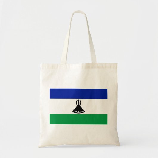 Tote Bag Drapeau du Lesotho (Devant)