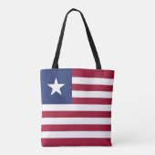 Tote Bag Drapeau du Libéria (Dos)