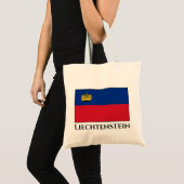 Tote Bag Drapeau du Liechtenstein (Devant (produit))