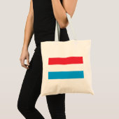 Tote Bag Drapeau du Luxembourg (Devant (produit))