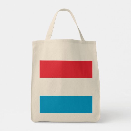 Tote Bag Drapeau du Luxembourg (Dos)