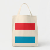 Tote Bag Drapeau du Luxembourg (Devant)