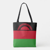 Tote Bag Drapeau du Malawi (Dos)