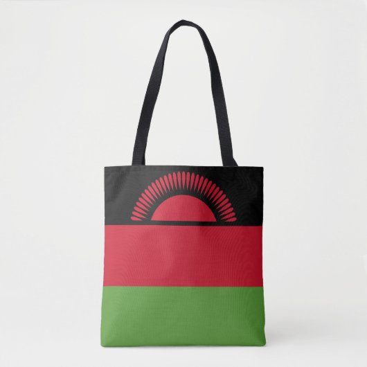 Tote Bag drapeau du Malawi (Devant)