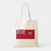 Tote Bag Drapeau du Manitoba (Dos)