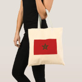 Tote Bag Drapeau du Maroc (Devant (produit))