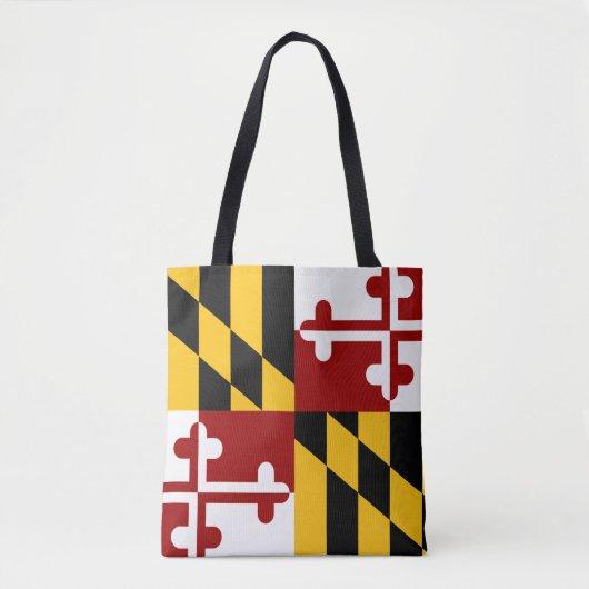 Tote Bag Drapeau du Maryland (Devant)