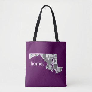 Tote Bag Drapeau du Maryland/état fourre-tout à la maison