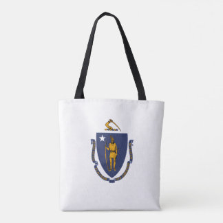 Tote Bag Drapeau du Massachusetts