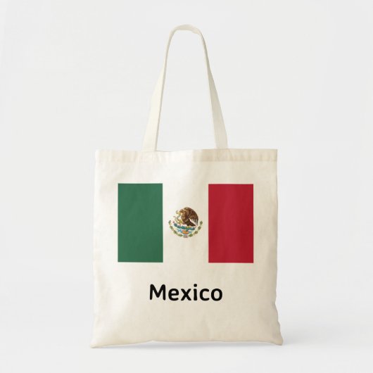 Tote Bag Drapeau du Mexique (Devant)