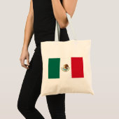 Tote Bag Drapeau du Mexique (Devant (produit))