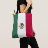 Tote Bag Drapeau du Mexique (De près)