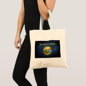 Tote Bag Drapeau du Montana (Devant (produit))