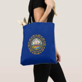 Tote Bag Drapeau du New Hampshire (De près)