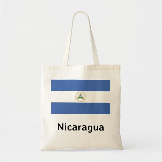 Tote Bag Drapeau du Nicaragua (Devant)