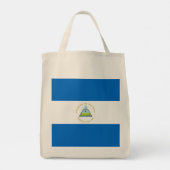 Tote Bag Drapeau du Nicaragua (Dos)