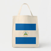 Tote Bag Drapeau du Nicaragua (Devant)