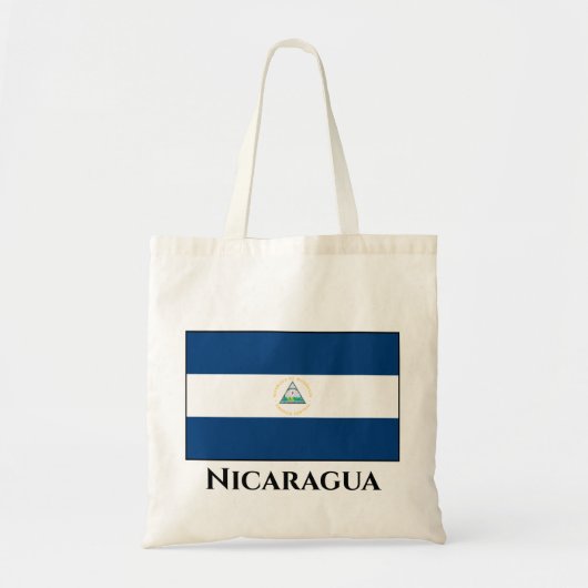 Tote Bag Drapeau du Nicaragua (Devant)