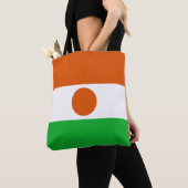 Tote Bag Drapeau du Niger (De près)