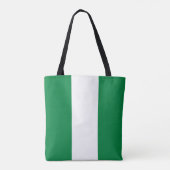Tote Bag Drapeau du Nigeria (Dos)