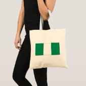 Tote Bag Drapeau du Nigeria (Devant (produit))