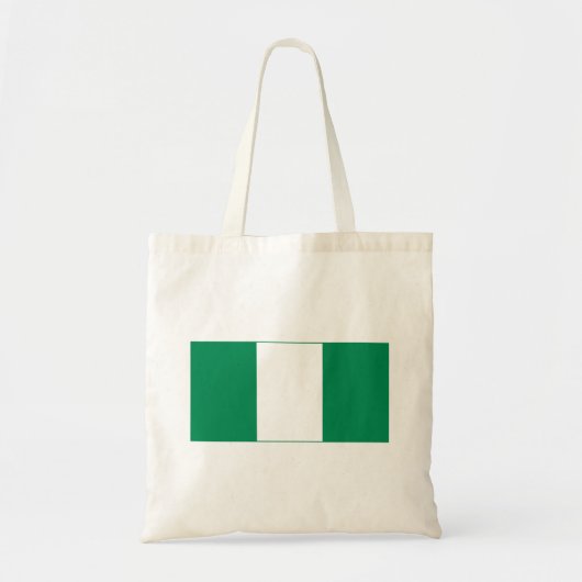 Tote Bag Drapeau du Nigeria (Devant)