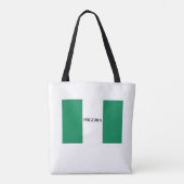 Tote Bag Drapeau du Nigéria (Dos)