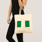 Tote Bag Drapeau du Nigeria (Devant (produit))