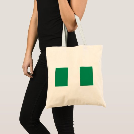 Tote Bag Drapeau du Nigéria (Devant (produit))