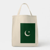 Tote Bag Drapeau du Pakistan (Dos)