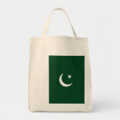 Tote Bag Drapeau du Pakistan (Devant)