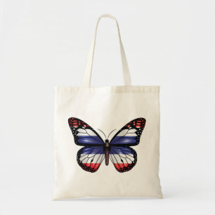 Tote Bag Drapeau du papillon monarque de Thaïlande