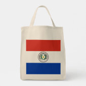 Tote Bag Drapeau du Paraguay (Dos)