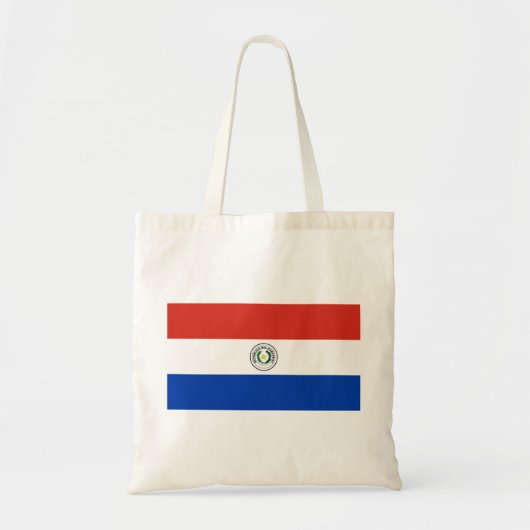 Tote Bag Drapeau du Paraguay (Devant)