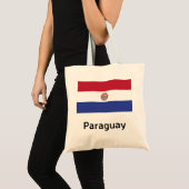 Tote Bag drapeau du Paraguay (Devant (produit))