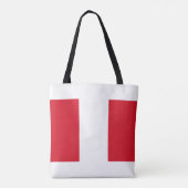 Tote Bag Drapeau du Pérou (Dos)