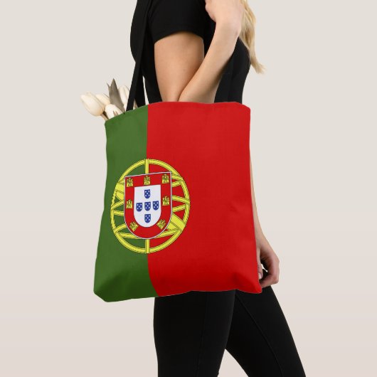 Tote Bag Drapeau du Portugal (De près)