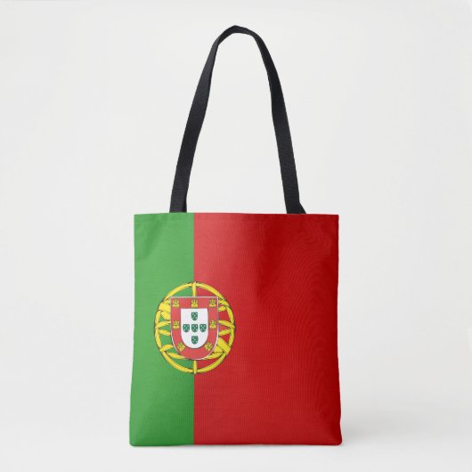 Tote Bag Drapeau du Portugal cool (Devant)