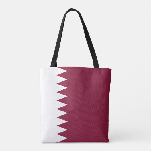 Tote Bag Drapeau du Qatar (Dos)