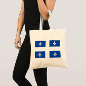 Tote Bag Drapeau du Québec (Devant (produit))