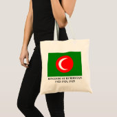 Tote Bag Drapeau du Royaume du Kurdistan (1922-1924, 1925) (Devant (produit))