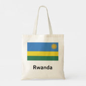 Tote Bag Drapeau du Rwanda (Dos)