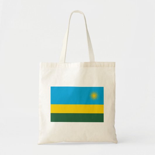 Tote Bag Drapeau du Rwanda (Devant)
