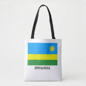 Tote Bag Drapeau du Rwanda (Devant)