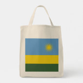 Tote Bag Drapeau du Rwanda (Dos)