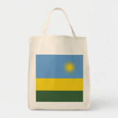 Tote Bag Drapeau du Rwanda (Devant)
