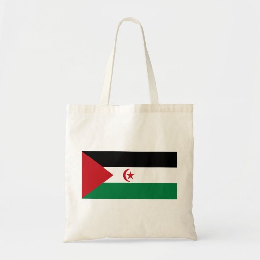 Tote Bag Drapeau du Sahara occidental (Devant)
